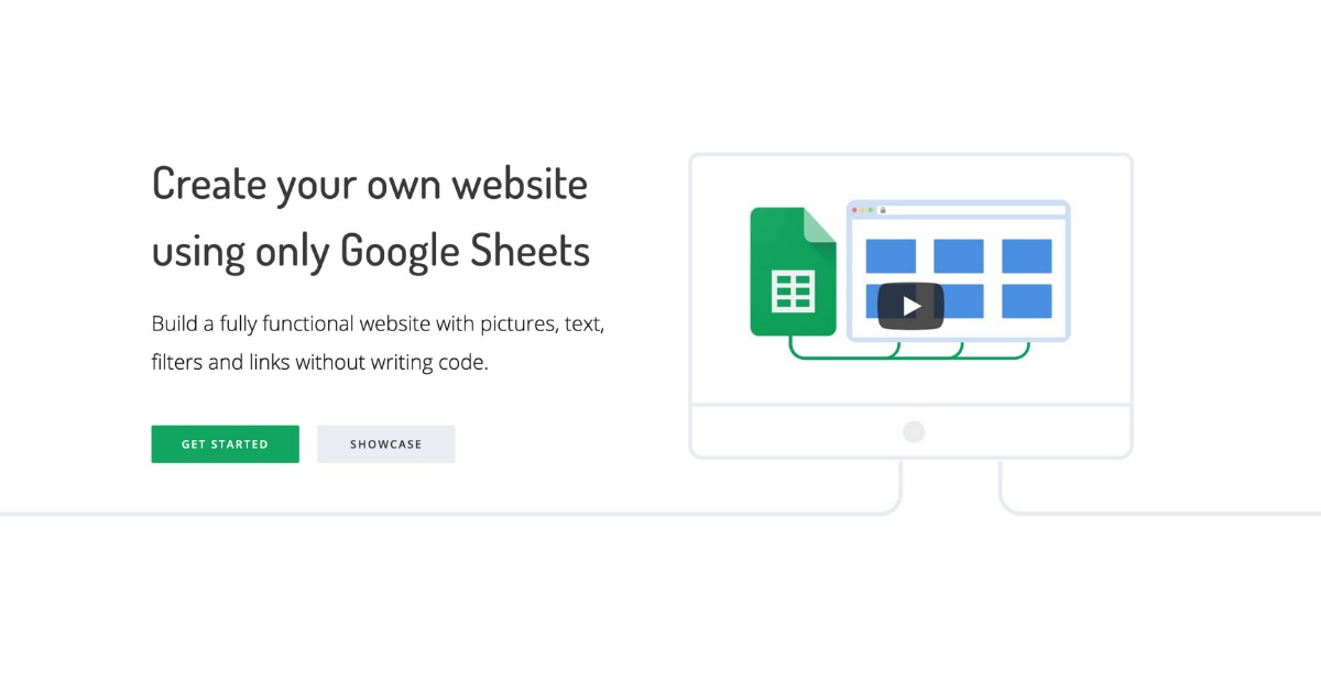 sheet2site公式ページ